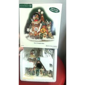 Department 56 Flurry's Snowglobe Maker 56763 North Pole Series W/ Light &box 03